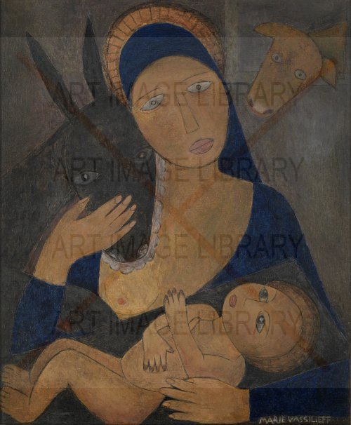 Image no. 3992: Mother and Child (Marie Vassilieff), code=V, ord=0, date=early 20th century