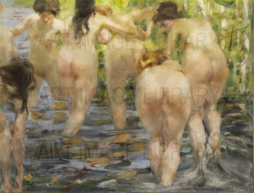 Image no. 3998: Bathers (Vitaly Tikhov), code=H, ord=0, date=1919