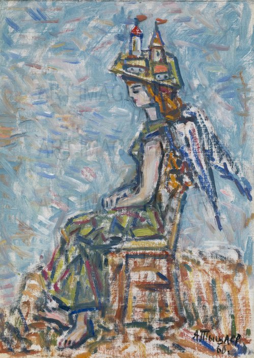 Image no. 4009: Seated Angel (Sergei Vinogradov), code=V, ord=0, date=1960