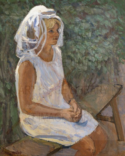 Image no. 4014: Girl in a Veil (Vasily Nechitailo), code=V, ord=0, date=1974