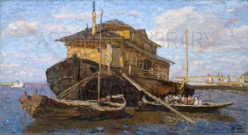 Image no. 4015: On the Volga River (Sergei Tkachev), code=P, ord=0, date=1964