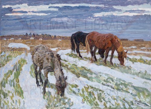 Image no. 4017: First Snow (Sergei Tkachev), code=H, ord=0, date=1986