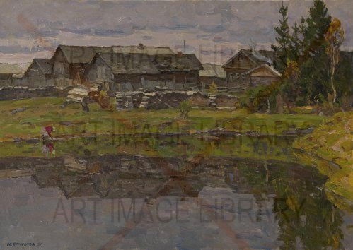 Image no. 3660: Village Pond (Yuri Semenyuk the Elder), code=H, ord=0, date=1981