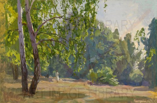Image no. 3662: Summer Stroll (Aleksei Mikhailovich Gritsai, Aleksei Gritsai), code=H, ord=0, date=mid 20th century