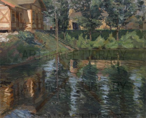Image no. 4126: Pond by the Manor House (Sergei Vinogradov), code=H, ord=0, date=early 20th century