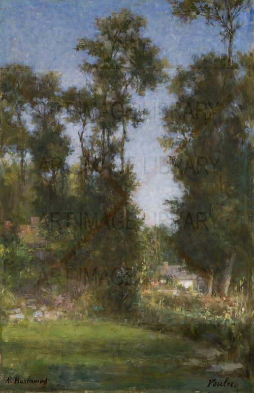 Image no. 4137: A Rural Landscape, Normandy (Alexei Harlamoff), code=V, ord=0, date=early 20th century