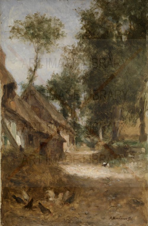 Image no. 4138: A Farmhouse (Alexei Harlamoff), code=V, ord=0, date=early 20th century
