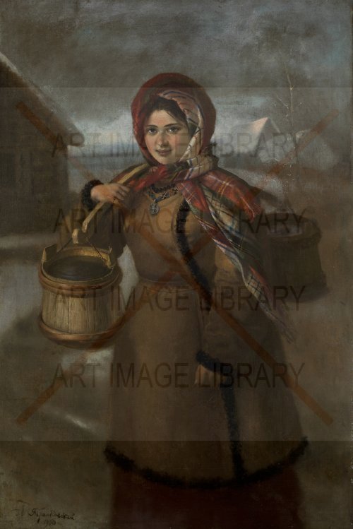 Image no. 4150: Girl Carrying a Shoulder Y... (Alexey Trankovsky), code=V, ord=0, date=1903