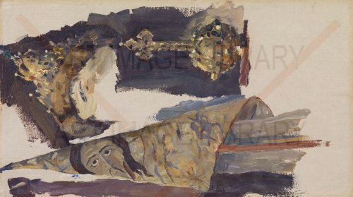 Image no. 4156: Studies for the Painting `... (Mikhail Nesterov), code=P, ord=0, date=early 20th century