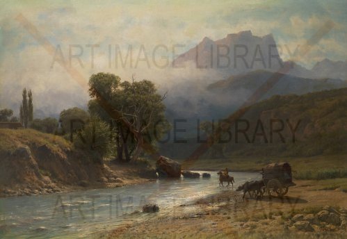 Image no. 4157: Crossing the River in the ... (Lev Lagorio), code=H, ord=0, date=late 19th century