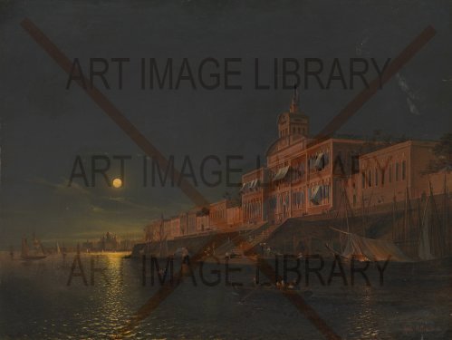 Image no. 4184: Moonlit Night on an Italia... (Alexander Mordvinov), code=H, ord=0, date=mid 19th century