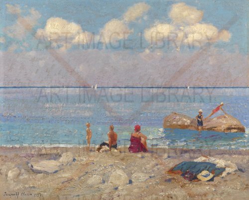 Image no. 4189: Bathers in Levanto (Alessio Issupoff), code=H, ord=0, date=1927