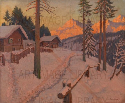 Image no. 4190: Snowy Day (Mikhail Germashev), code=H, ord=0, date=early 20th century
