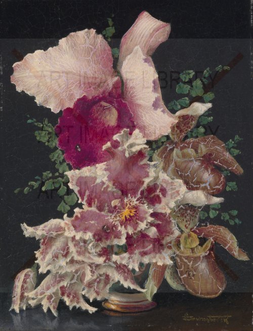Image no. 4193: Still Life with Orchid (Lev Tchistovsky), code=V, ord=0, date=mid 20th century