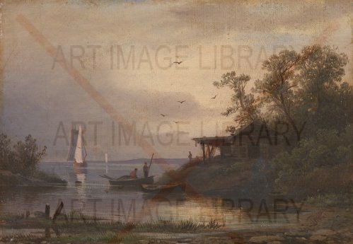 Image no. 4197: Fishermen in the Harbour (Gine Alexander Vasiliev), code=H, ord=0, date=mid 19th century