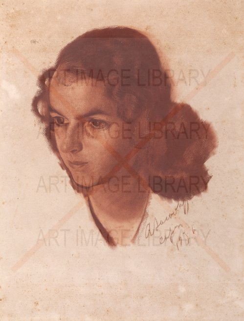 Image no. 4198: Portrait of a Girl (Alexander Yakovlev), code=V, ord=0, date=1934