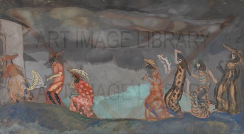 Image no. 4204: Before the storm (Boris Grigoriev), code=P, ord=0, date=1913