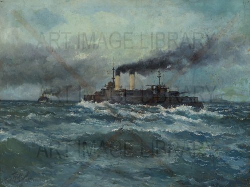 Image no. 3561: Warships on the High Seas (Mikhail Latri), code=H, ord=0, date=1914