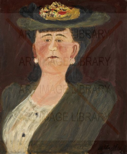 Image no. 3665: Female Portrait (Nicholas Vasilieff), code=V, ord=0, date=mid 20th century
