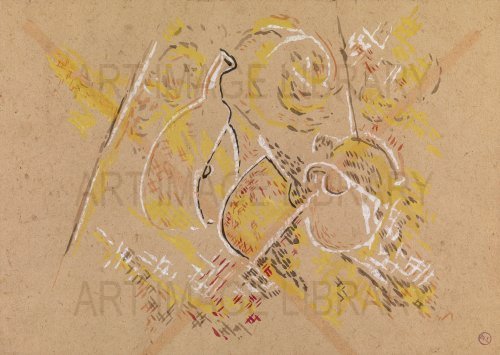 Image no. 3672: Composition (Mikhail Larionov), code=H, ord=0, date=mid 20th century