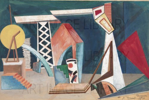 Image no. 3679: Set Design for the Film `B... (Kirill Zdanevich), code=H, ord=0, date=1924