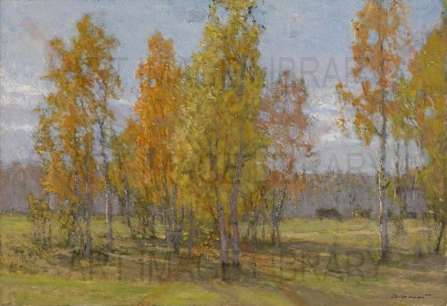 Image no. 3729: Gold of Autumn (Aleksei Mikhailovich Gritsai, Aleksei Gritsai), code=H, ord=0, date=mid 20th century