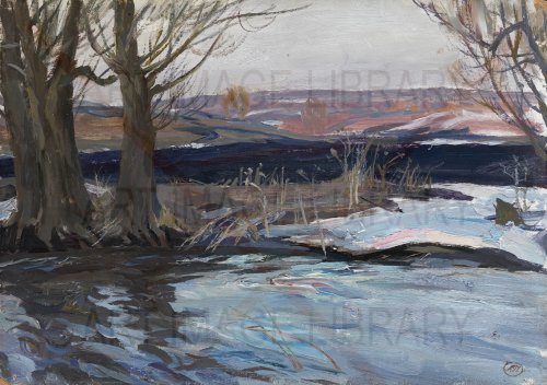 Image no. 3731: Spring. Evening Approaching. (Arkady Plastov), code=H, ord=0, date=1960