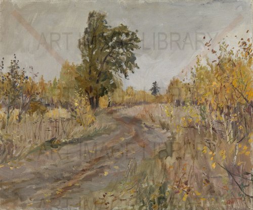 Image no. 3732: Road to Posega Village (Arkady Plastov), code=H, ord=0, date=1948