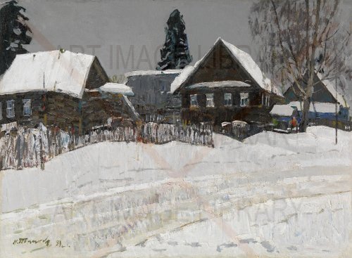 Image no. 3733: Winter Village (Nikolai Timkov), code=H, ord=0, date=1991
