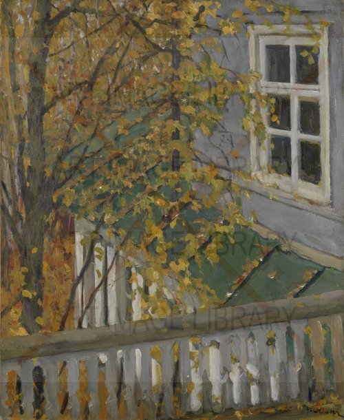 Image no. 4215: View from a Balcony in Autumn (Konstantin Yuon), code=V, ord=0, date=early 20th century