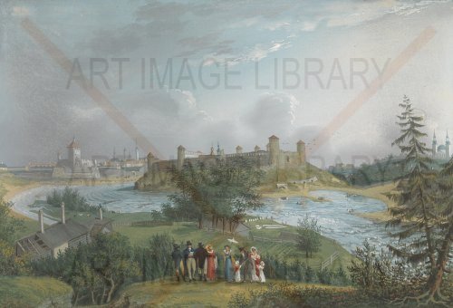 Image no. 4221: View of the Ivangorod Fort... (Johannes Hau), code=H, ord=0, date=1820