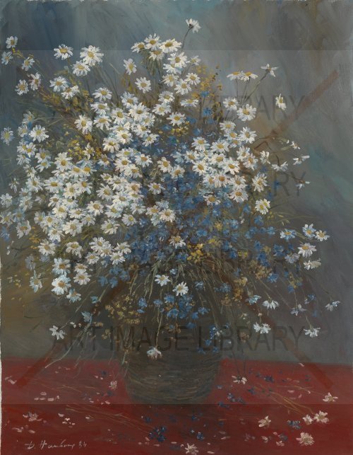 Image no. 4223: Still Life with Daisies an... (Dmitri Nalbandian), code=V, ord=0, date=1984