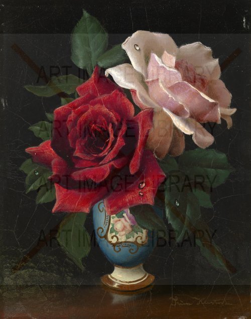 Image no. 4226: Red and Pink Roses (Irene Klestova), code=V, ord=0, date=mid 20th century