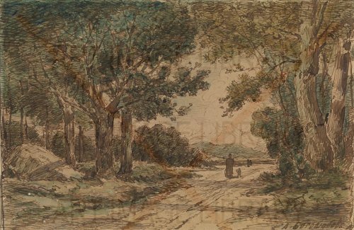Image no. 4231: Forest Path (Alexey Bogolyubov), code=H, ord=0, date=mid 19th century