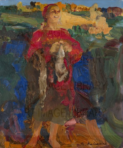 Image no. 3568: Contadina vestita di rosso (Philippe Andreevitch Maliavine), code=V, ord=0, date=1925-1930