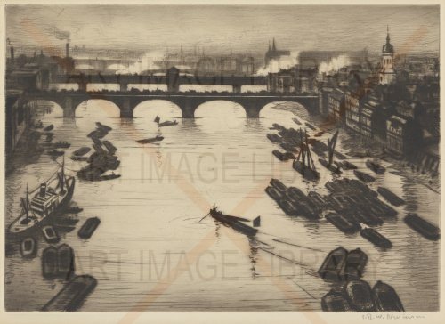 Image no. 3488: London Bridges (Christopher Richard Wynne Nevinson), code=H, ord=0, date=1920