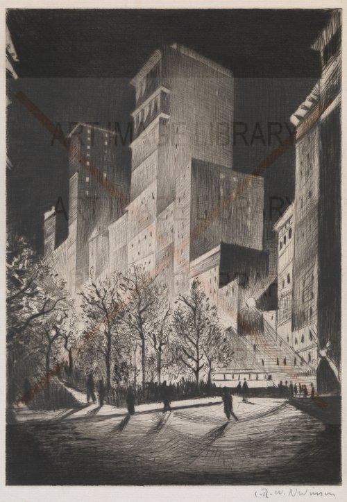 Image no. 3480: Three A.M. - A Corner by M... (Christopher Richard Wynne Nevinson), code=V, ord=0, date=1920