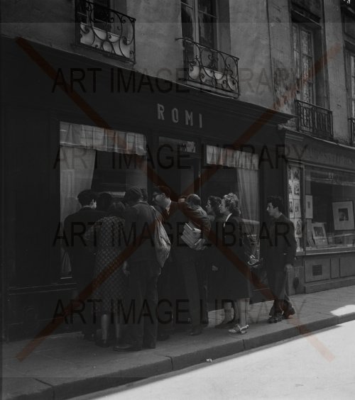 Image no. 3445: Vitrine Galerie Romi (Robert Doisneau), code=V, ord=0, date=1948