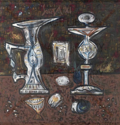 Image no. 3440: <i>Lobortis adipiscing adipiscing</i> (Francis Newton Souza), code=S, ord=0, date=1961