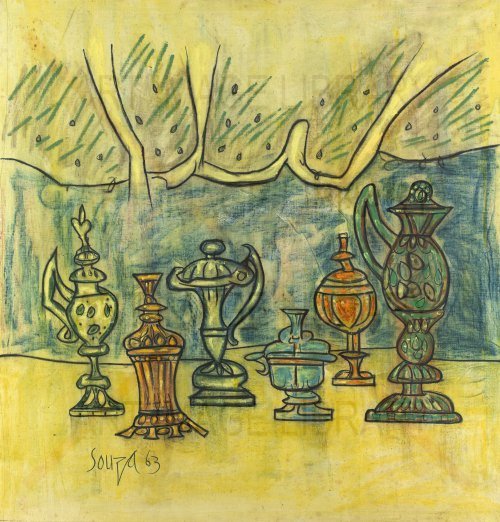 Image no. 3328: <i>Viverra tincidunt</i> (Francis Newton Souza), code=S, ord=0, date=1963