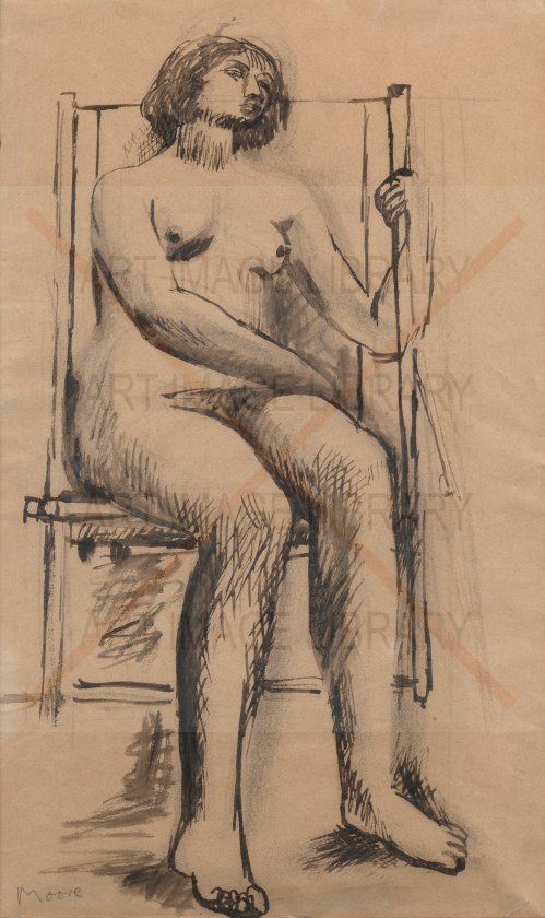 Image no. 3300: Seated Nude (Henry Moore), code=N, ord=0, date=1928