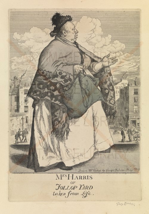Image no. 5030: Mrs Harris of Jollop Yard (George Belcher), code=V, ord=0, date=1918