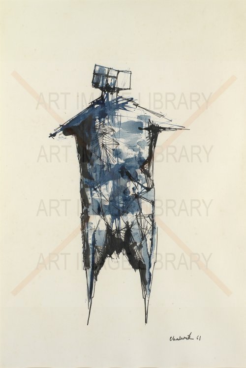 Image no. 5032: Drawing for Sculpture I (Lynn Chadwick), code=V, ord=0, date=1961