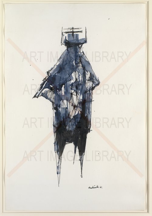 Image no. 5033: Drawing for Sculpture V (Lynn Chadwick), code=V, ord=0, date=1961
